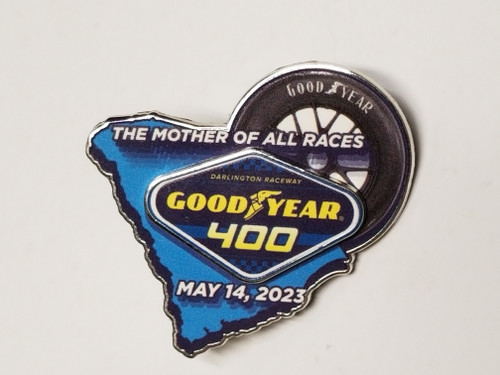 2023 Goodyear 400 at Darlington Official Event Pin Won by William Byron