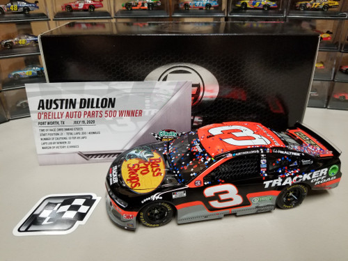 Austin Dillon 2020 Bass Pro Shops / Tracker Off-Road Texas 7/19 Race Win 1/24-Elite