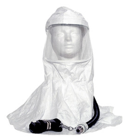 tyvek hood assembly for supplied air respirator tyvek hood assembly for supplied air respirator