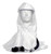 tyvek hood assembly for supplied air respirator