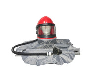 Sandblast Hood Assembly for use with Supplied Air System