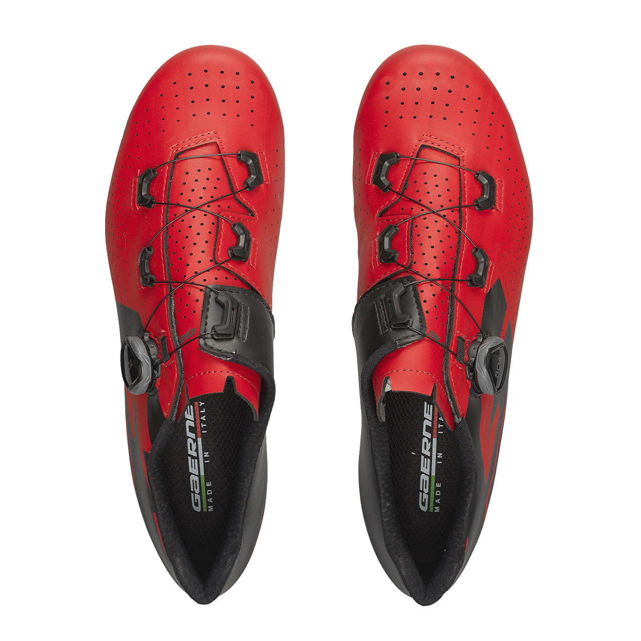 G/FORE‎ Black and Dark Red Athletic Shoes G.FULGOR BLACK/RED - GAERNE main image 3