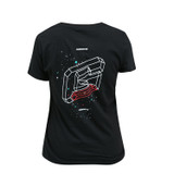 G.STRIVE T-SHIRT LADY  GRAVEL BLACK