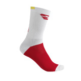 G.PRO SOCKS  WHITE/RED