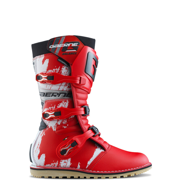 GAERNE BALANCE オフロードブーツ レッド BALANCE XTR RED - GAERNE