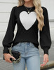 C Black White Heart C Black White Heart