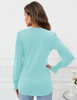 Long Sleeve - Aqua Blue
