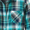 Turquoise Pacific Plaid