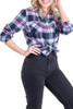 Violet Rave Plaid
