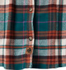 Golden Teal Plaid