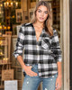 Black White Plaid