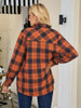 Orange Black Plaid