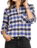 Blue White Plaid