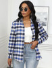 Blue White Plaid