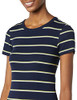 Black/Navy Horizontal Stripe
