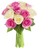 Pink and White