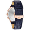 Blue Strap/ Rose Gold