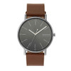 Silver/Brown/Gray Dial