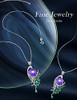 Amethyst necklace