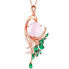 Rose quartz necklace