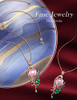 Rose quartz necklace