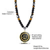 Gold Plated-gemstone necklace