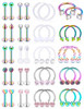 1--40pcs 16g rainbow