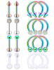 16pcs 16g rainbow