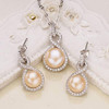 Silver-tone Pink