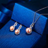 Silver-tone Pink