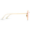 Gold Frame / Pink Mirrored Lens