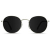 Silver Frame / Black Lens
