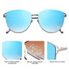 Silver/Blue
