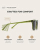 Emerald Green Frame / Black Lens