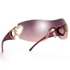Gold Heart/Gray Pink