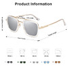 C4 Gold Frame/Crystal Rim/Silver Mirrored Lens C4 Gold Frame/Crystal Rim/Silver Mirrored Lens