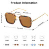 C7 Gold Frame/Tortoise Rim/Brown Lens C7 Gold Frame/Tortoise Rim/Brown Lens
