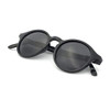 Hali Round - Black Frame / Black Lens