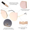 C02 Gold Frame/Pink Mirrored Lens