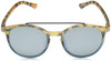 Matte Tortoise Blue Fade / Polarized Silver Mirror
