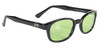 Black Frame/Green Lens