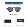 Green Frame With Grey Lens