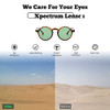 Leopard Frame With Green Lens
