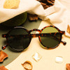 Leopard Frame With Green Lens