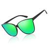 A06 Black/ Green Mirrored