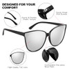 A04 Black/ Silver Mirrored