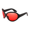 Black Frame Red Lens