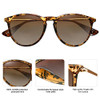 Amber/Gradient Brown