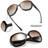 Black-grey Frame Gradient Brown Lens