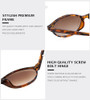 C5* Leopard Frame/Gradient Brown Lens